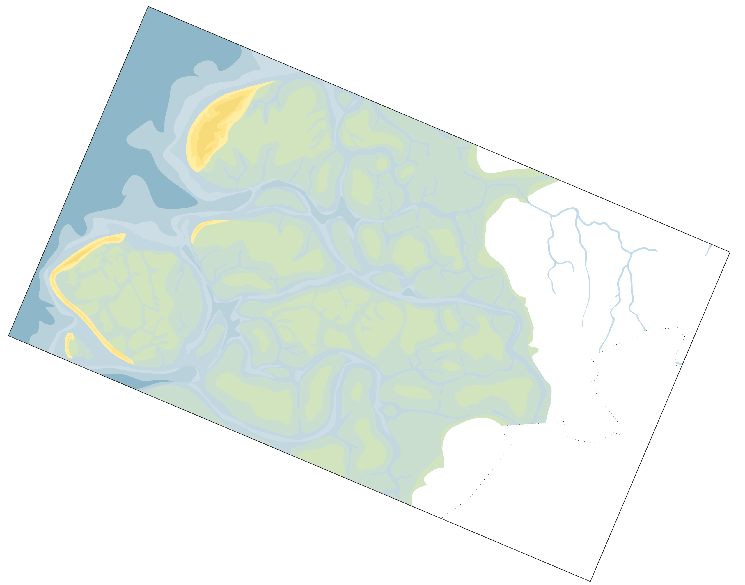 Kaart Zeeland 800