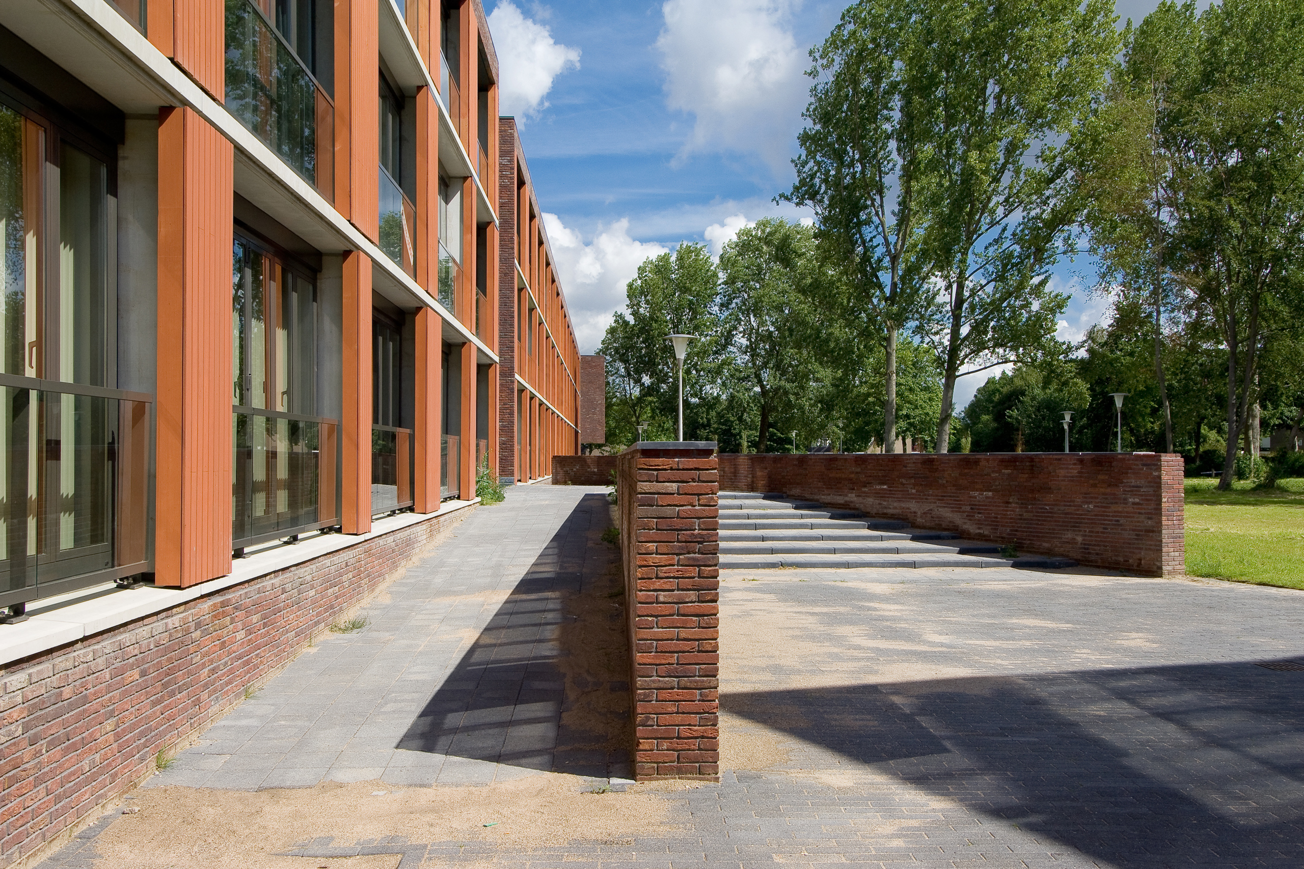 Bestrating en bebouwing Heenpark IJsselmonde