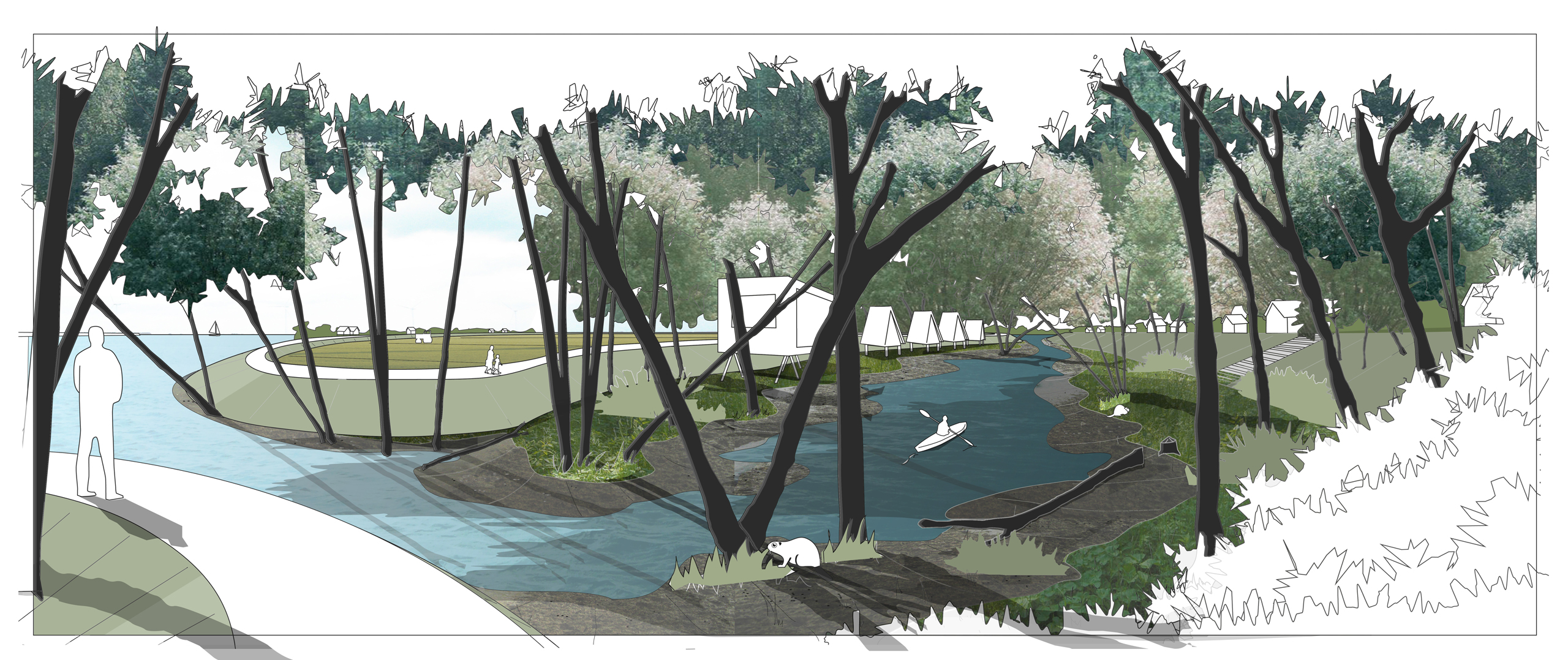 Visualisatie bos
