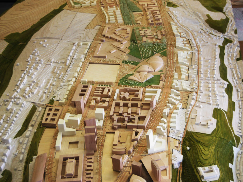 Maquette gebied