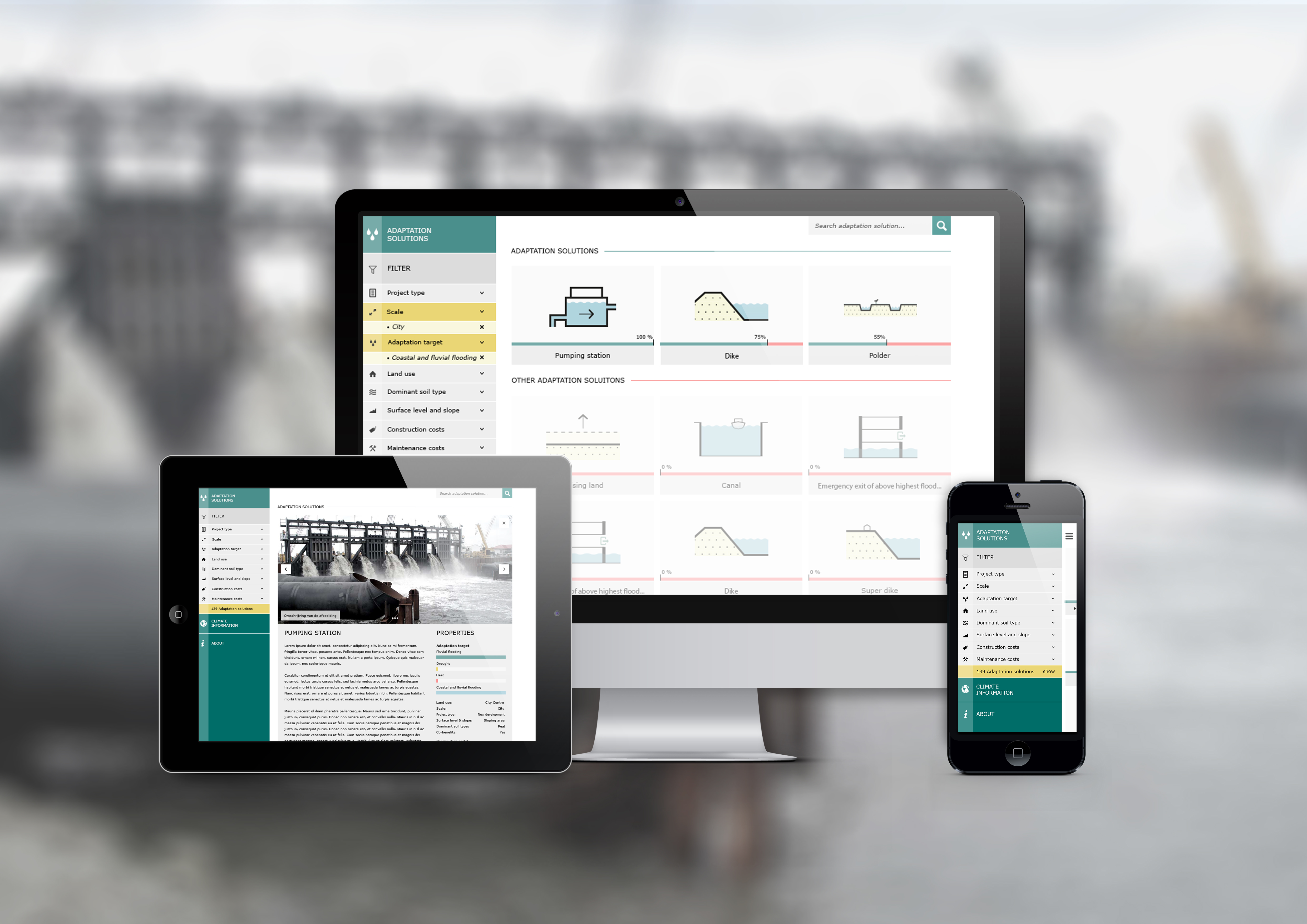 Climateapp op alle devices