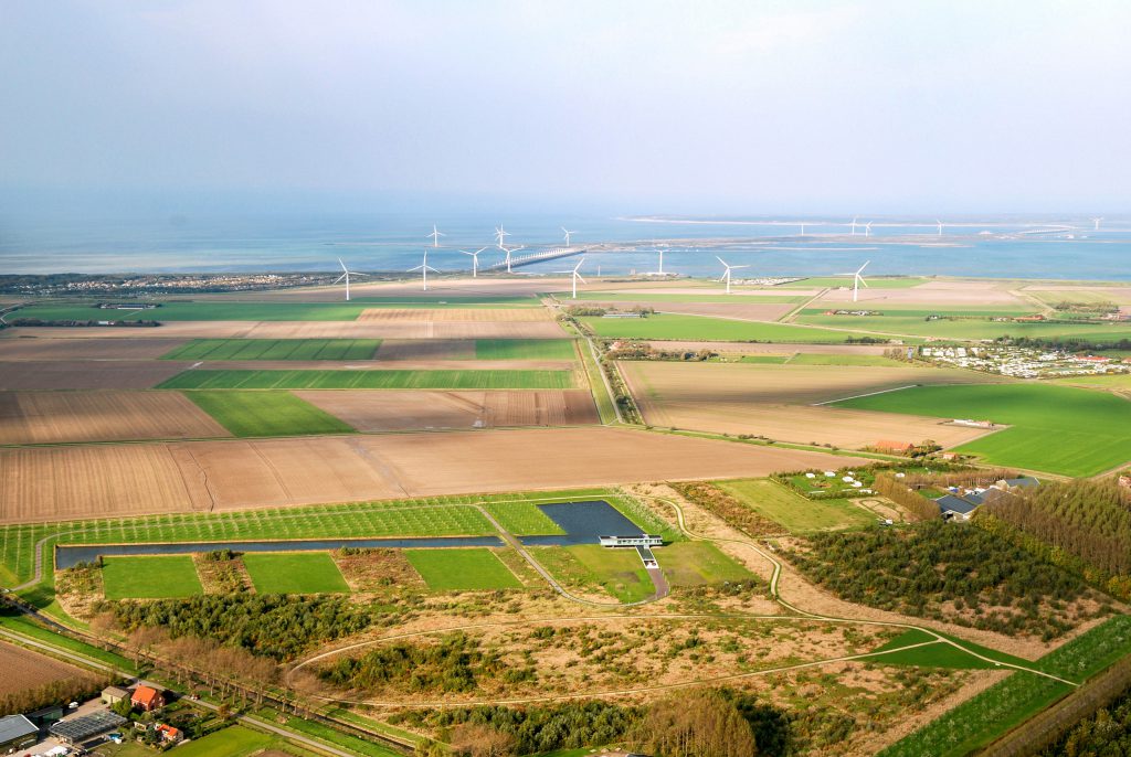 Luchtfoto Landgoed Kogelhof Kamperland