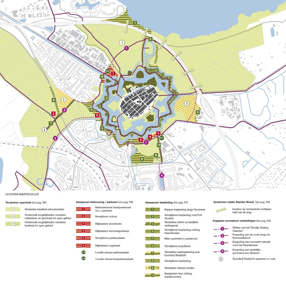 Concept kaart met maatregelen