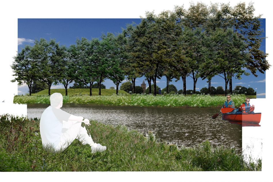 Impressie water Naarden Vesting