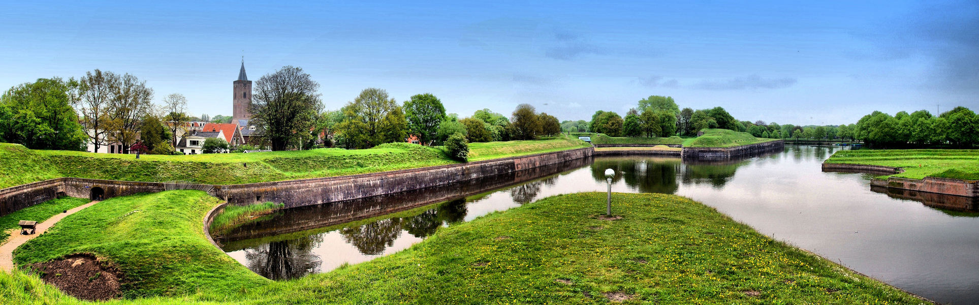 Panorama van Naarden Ring