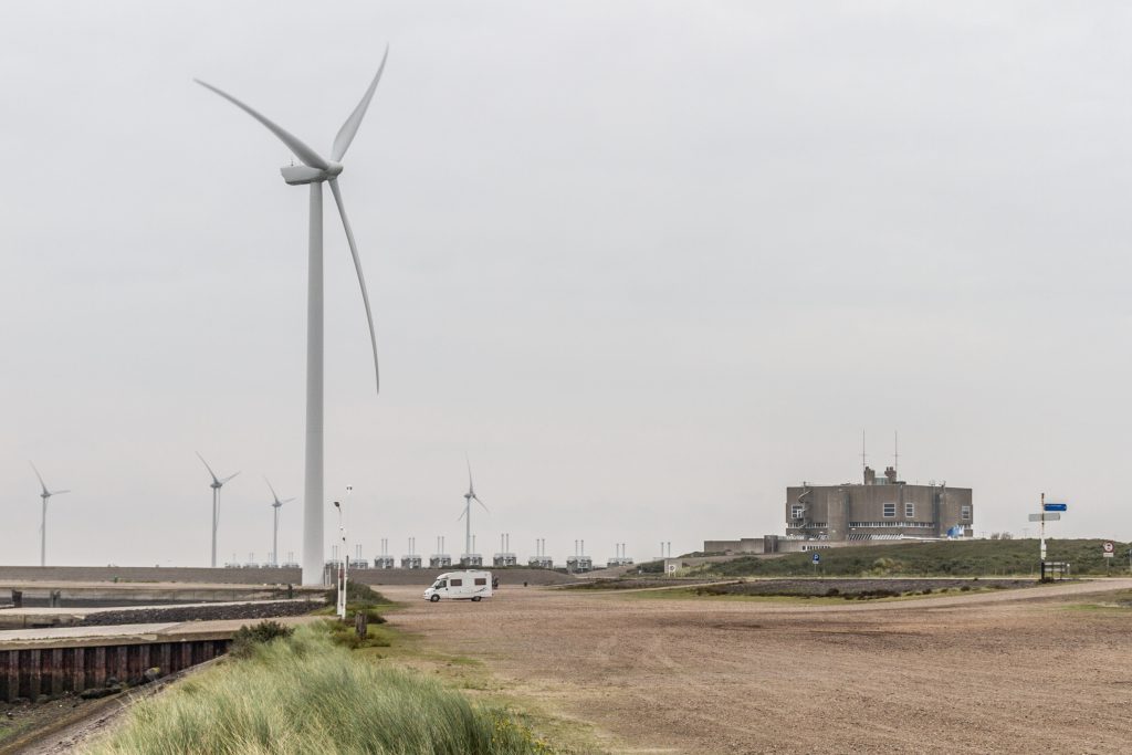 Foto Rijkswaterstaat Oosterscheldekering