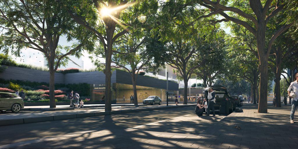 Station Amsterdam Zuid visualisatie