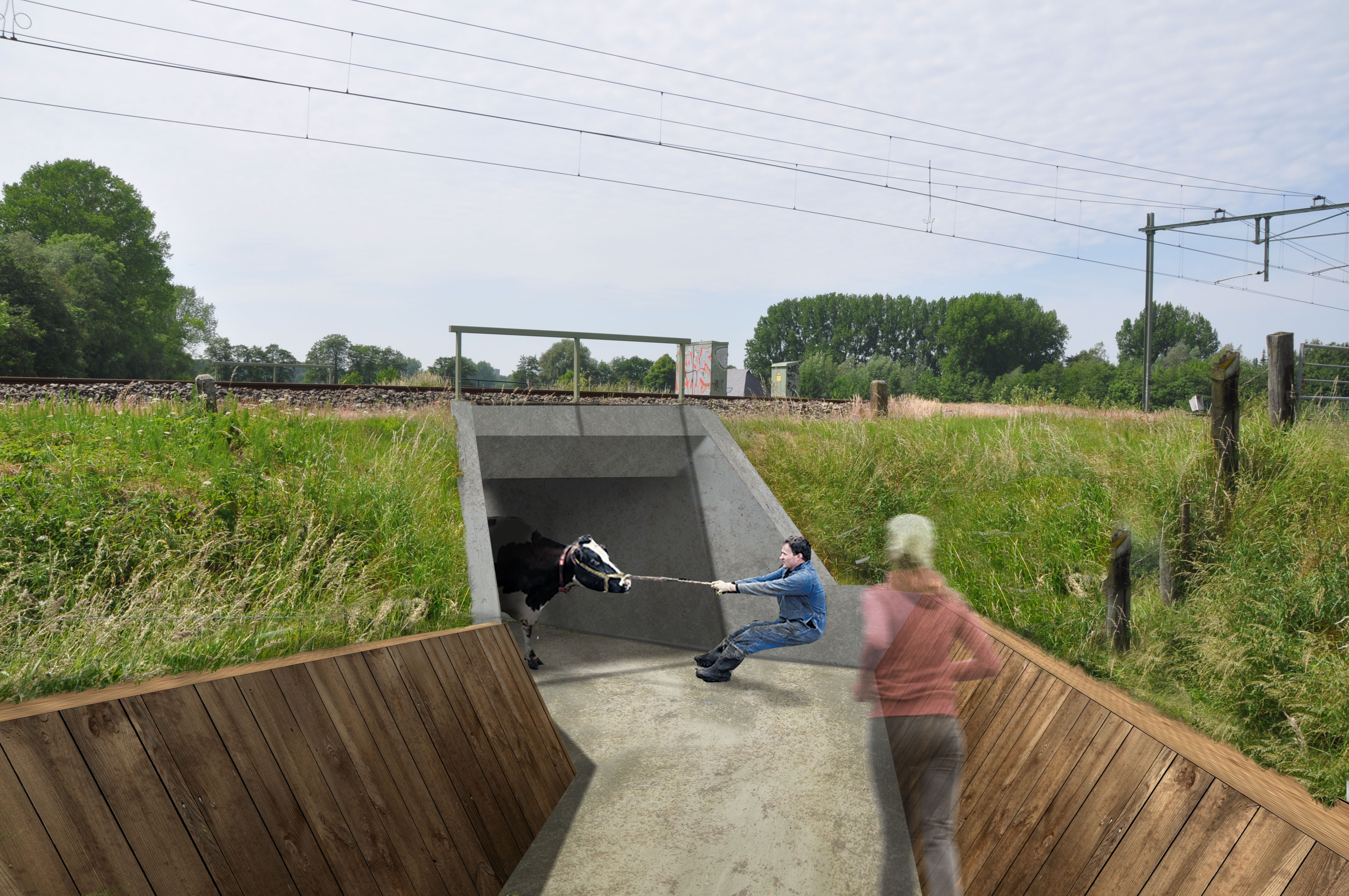 Impressie koetunnel