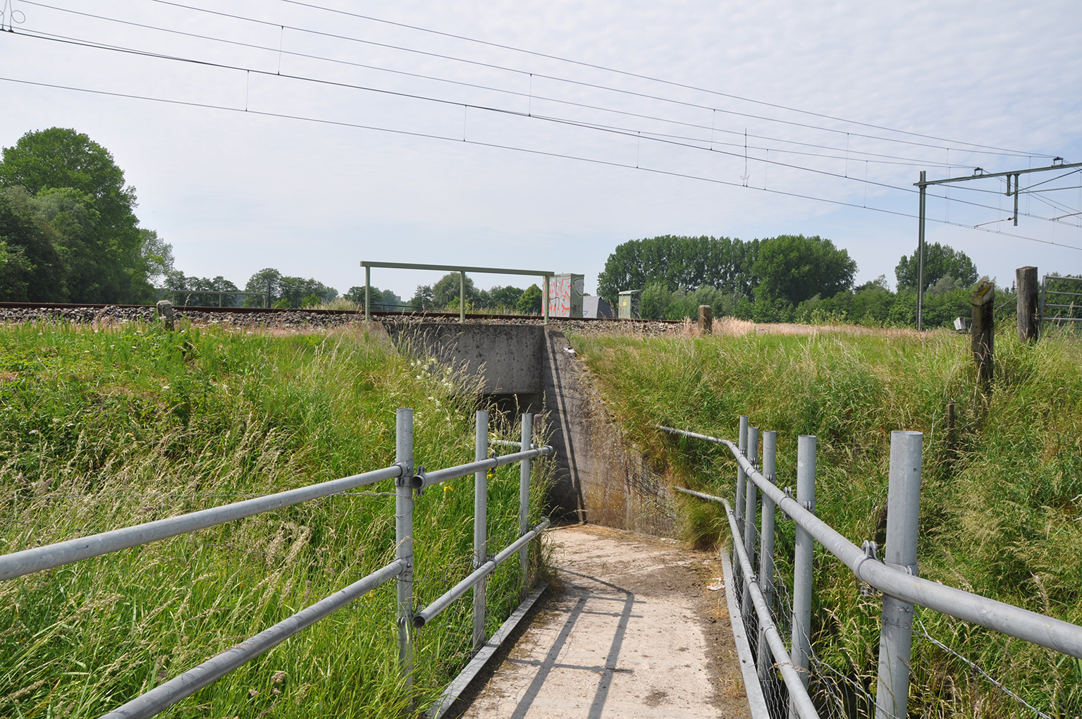 Huidige Voetgangerstunnel