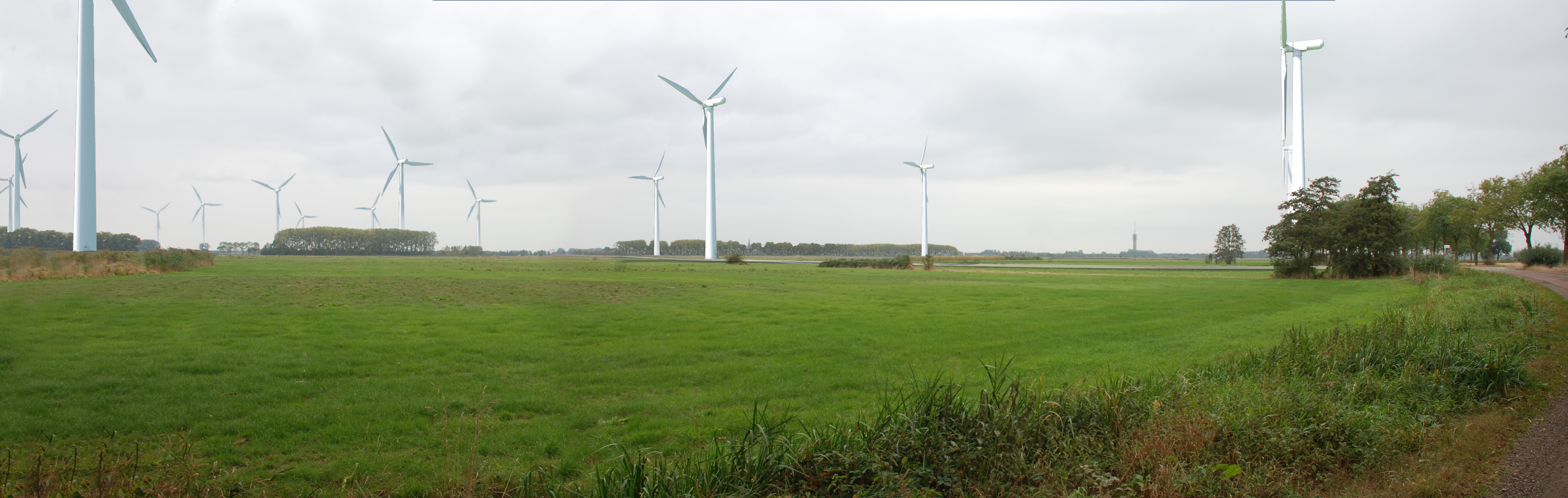 Landschap Oss windmolens