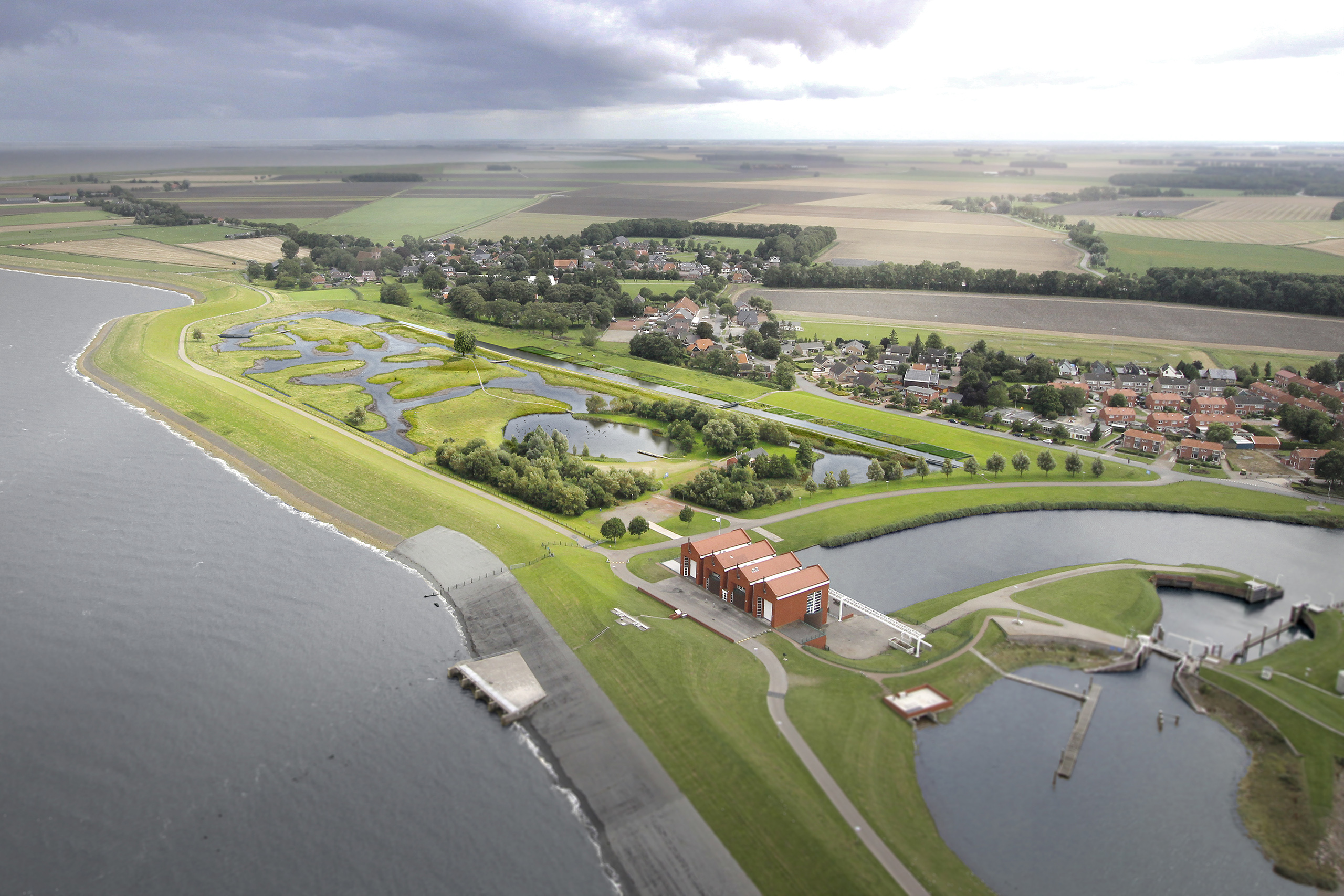 Eems Dollard 2050 impressie kleine polder
