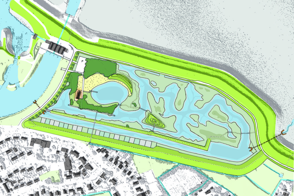 Eems Dollard 2050 kleine polder schets