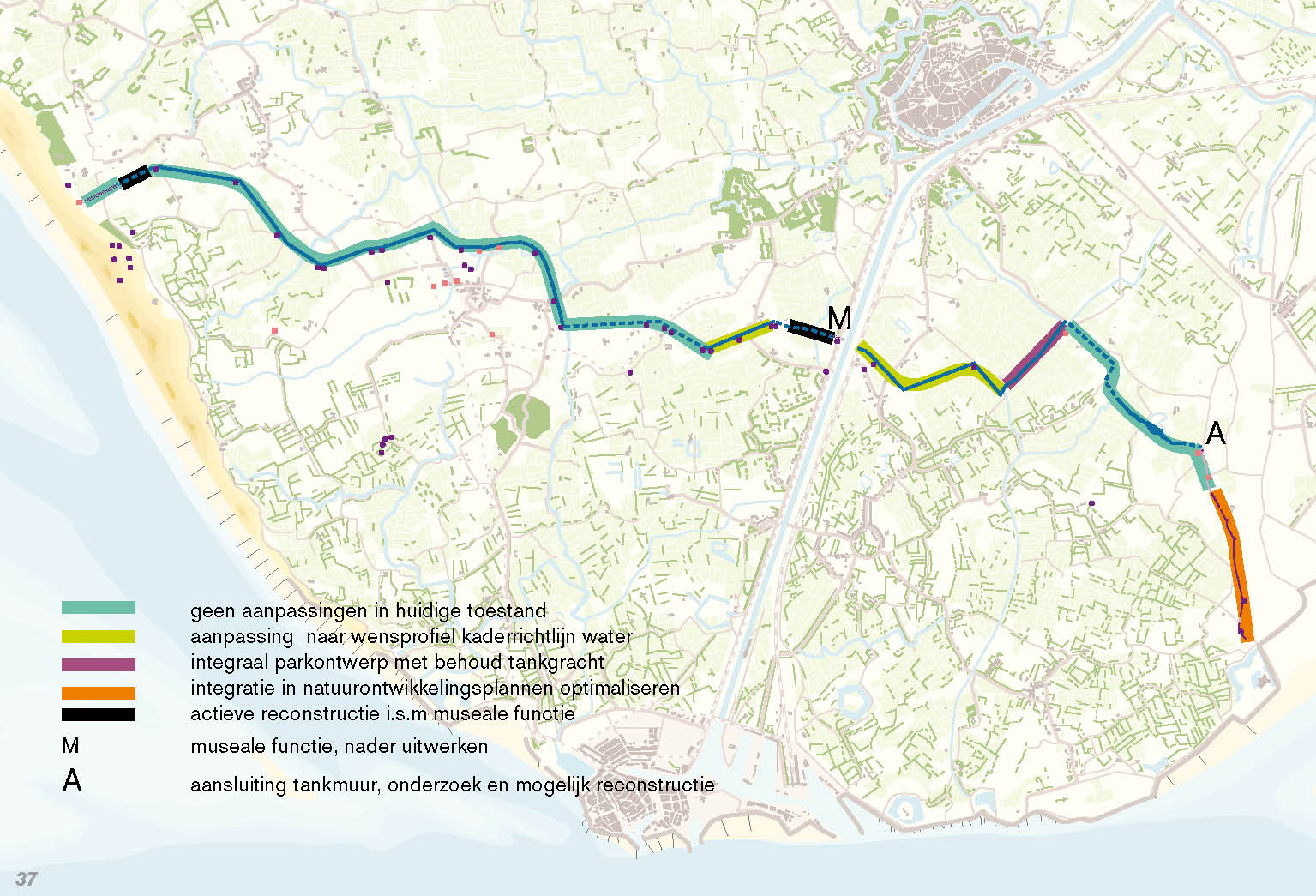 Gebied plan landfront vlissingen