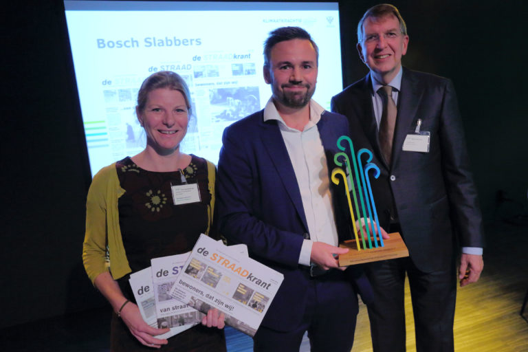 Uitreiking klimaatkrachtige doorgeeftrofee