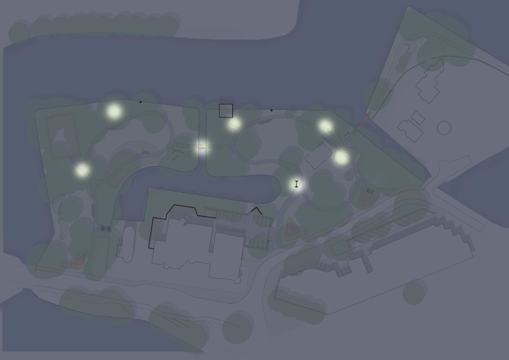 Westdampark Woerden verlichting