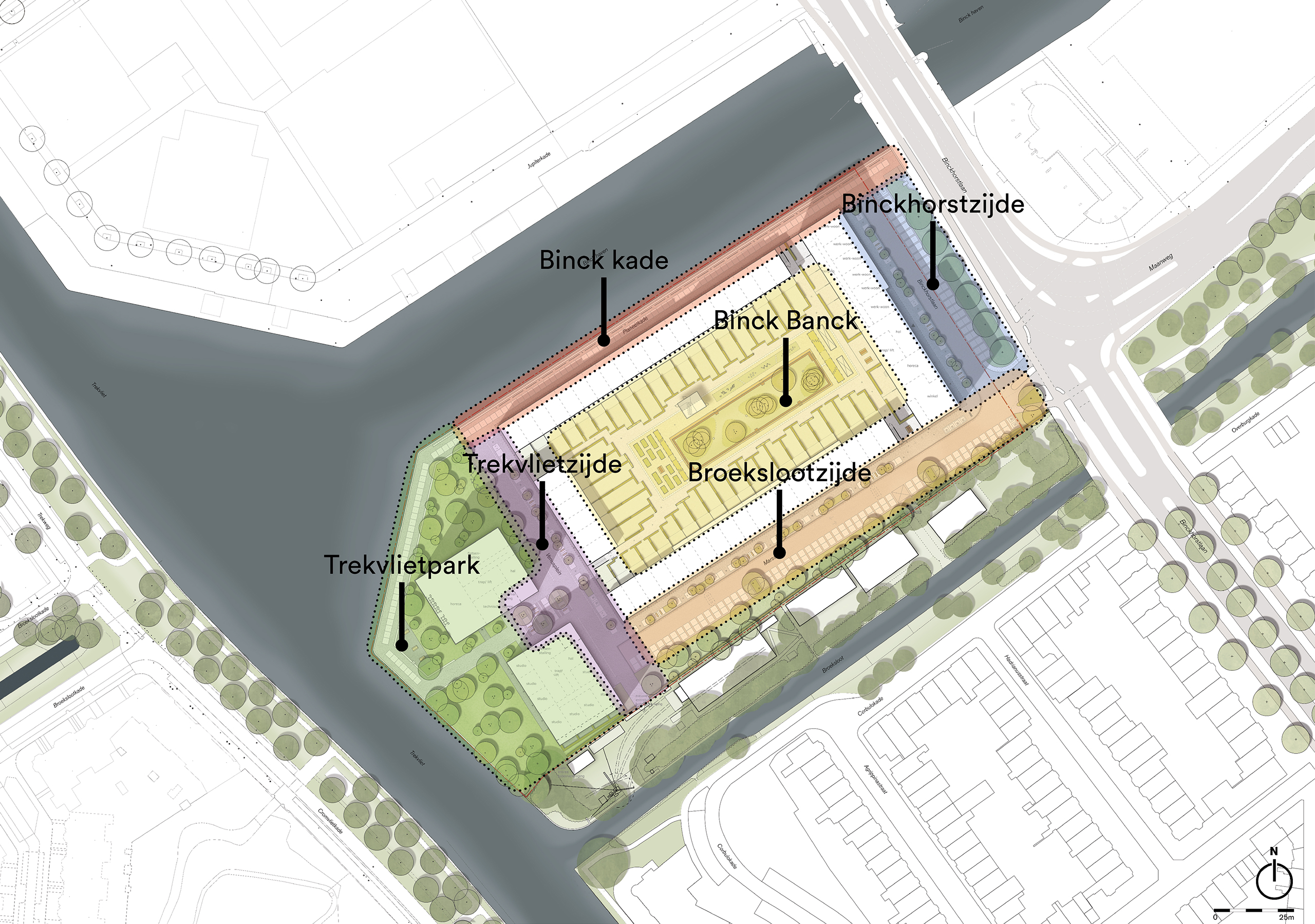 Binck Eiland Zones Ontwerp